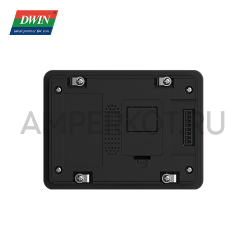 4.3" HMI дисплей DWIN DMG80480T043_A5WTC IPS 800x480 Емкостной сенсор  ASIC T5L1 UART PLC Modbus (промышленный класс), фото 2
