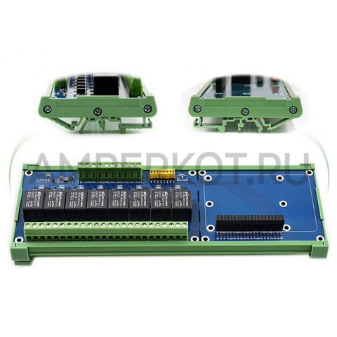 8-ми канальный модуль реле Waveshare для Raspberry Pi DIN 250V/5A 30V/5A, фото 3