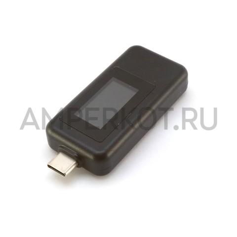 USB Тестер Keweisi KWS-1902C Type-C Черный, фото 1