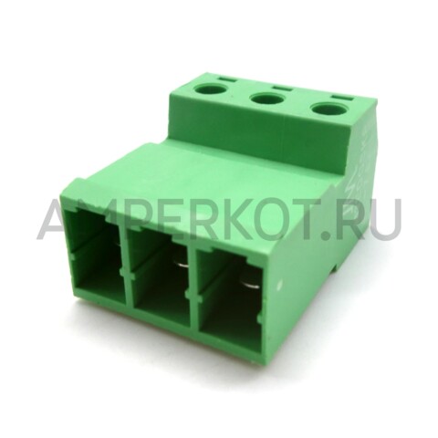 Высокотоковый клеммник (комплект) 2EDGKCM-7.62 3 контакта 300V/10A, фото 6