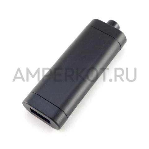 Корпус для DIY (РЭА) устройств с USB AK-N-56 65*23*12мм черный, фото 1