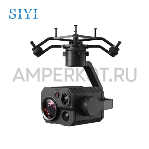 SIYI ZT30 ー 4K 8МП камера 180х гибридный и 30x оптический зум, 2K широкоугольная камера 88° с функциями AI идентификации и трекинга, тепловизор высокого разрешения 640 x 512,  высокоточный лазерный дальномер до 1200 метров, трехосевой стабилизатор, UAV UG, фото 21