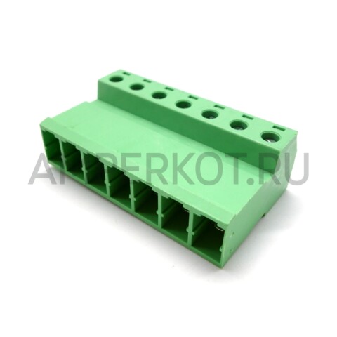 Высокотоковый клеммник (комплект) 2EDGKCM-7.62 7 контактов 300V/10A, фото 4