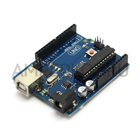 Плата UNO R3 (Arduino-совместимая) 1250 + USB кабель, фото 1