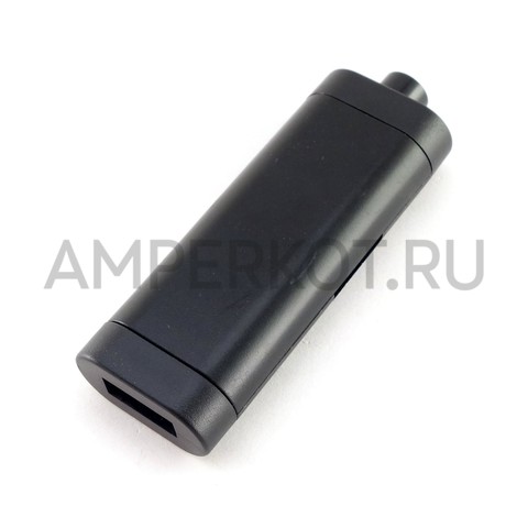 Корпус для DIY (РЭА) устройств с USB AK-N-56 65*23*12мм черный, фото 2