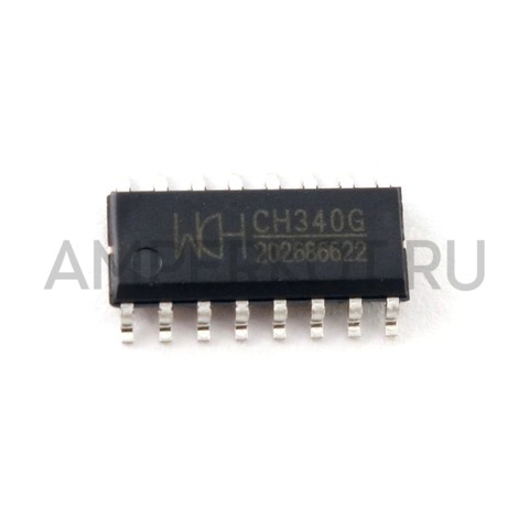 Микросхема CH340G SOP16 интерфейс USB-Serial, фото 2