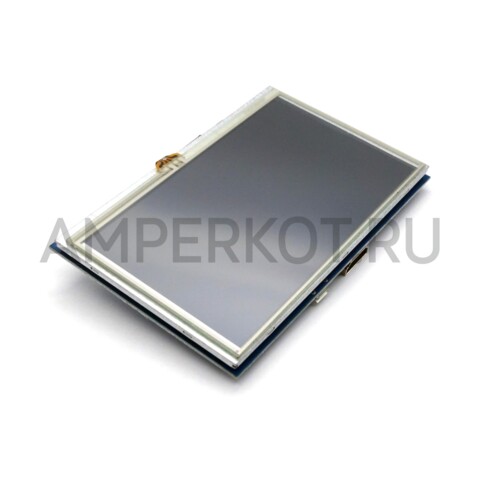 Raspberry Pi 4 ЖК 5' touch-screen дисплей с GPIO+HDMI, фото 1
