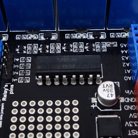 4-х канальный модуль реле RobotDyn в форм-факторе Arduino UNO (шилд), фото 7