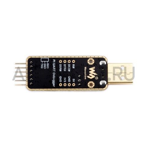 Конвертер Waveshare USB-UART для Raspberry Pi 5, фото 4