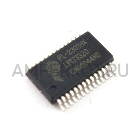 Микросхема PL-2303HX SSOP-28 интерфейс USB Serial, фото 1