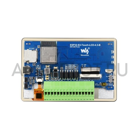 4.3” HMI IPS дисплей Waveshare 800×480 CPT ESP32-S3 WiFi/Bluetooth, фото 4