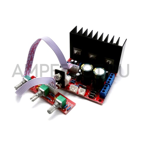 Усилитель мощности 2.1 2*18W + Sub 30W TDA2030A, фото 1