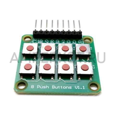 Модуль клавиатуры 8 тактовых кнопок, фото 2