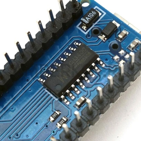 Плата Nano V 3.0 (Arduino-совместимая), фото 5