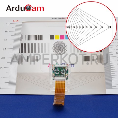 Многофункциональный инструмент Arducam для настройки фокуса и определения угла обзора объектива, фото 3