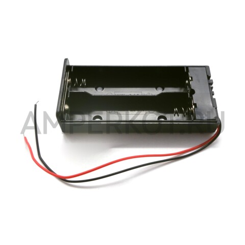 Бокс для двух аккумуляторов 18650 (последовательное подключение), фото 4