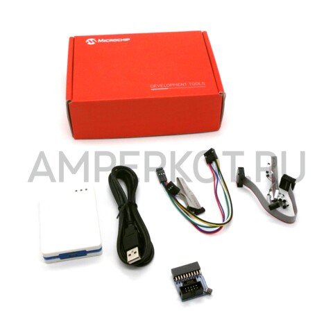 Waveshare Atmel-ICE Basic Kit ー инструмент для программирования и отладки микроконтроллеров Atmel SAM и AVR, фото 1
