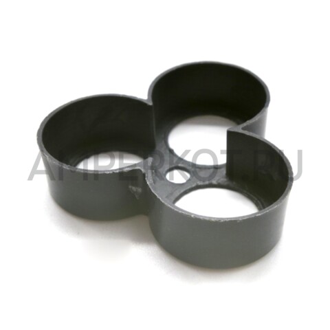 Нижний держатель на 3 аккумулятора 18650, фото 2