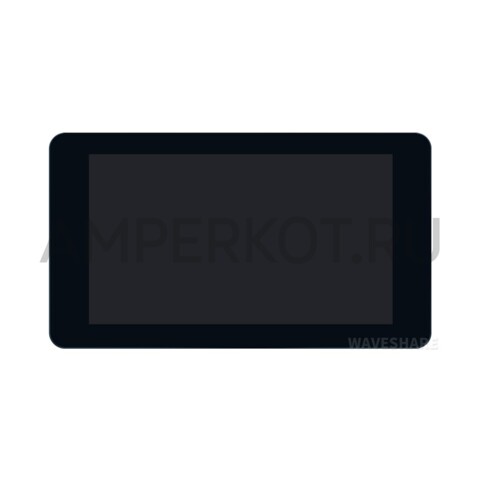 7” сенсорный дисплей Waveshare без корпуса, 800×480, закаленное стекло, CTP, DSI совместим с Raspberry Pi 3/4/5, VisionFive2 и Core3566, фото 2