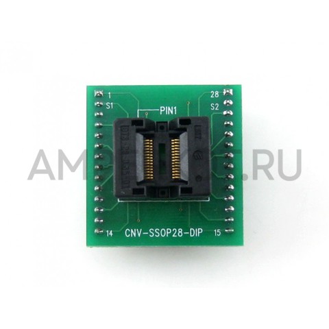 IC- адаптер Waveshare для микросхем в корпусе SSOP28 под DIP28 (Модель A), фото 2