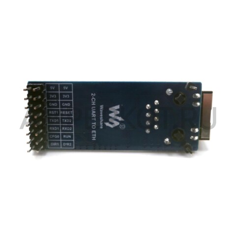 Преобразователь интерфейса Waveshare UART To Ethernet двухканальный, фото 6
