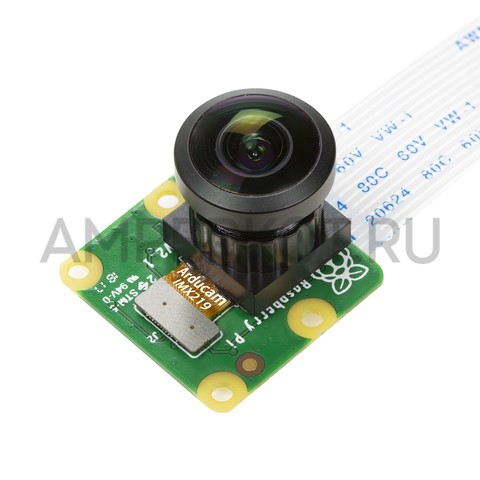 Модуль камеры 8МП Arducam IMX219 с широкоугольным объективом  175° для замены стандартного модуля на камерах Raspberry Pi V2 и Jetson Nano Camera, фото 2