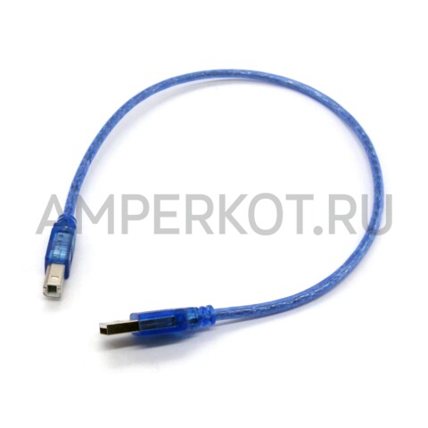 USB кабель Type-A на Type-B 50 см, фото 1