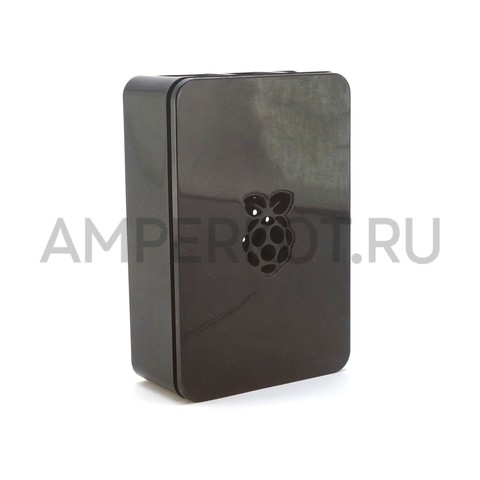 Черный корпус для Raspberry Pi 4 ABS пластик, фото 7