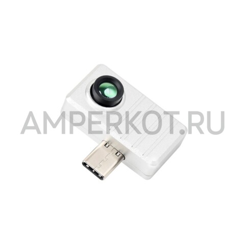 Инфракрасная тепловизионная камера Waveshare для смартфона 80х62 точки 45° Type-C Plug And Play, фото 3