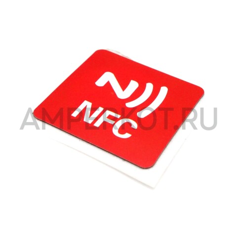 Водонепроницаемая NFC-метка 13,56 МГц Красная, фото 2