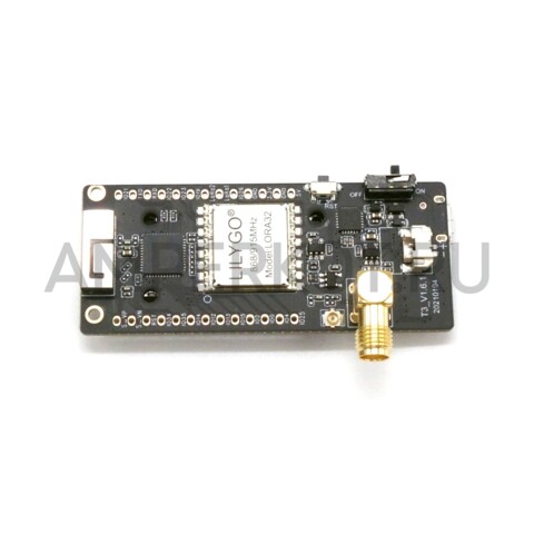 Отладочная плата LILYGO TTGO LoRa32 V2.1 ESP32 OLED LoRa SX1276 915 МГц Disaster-Radio, фото 4