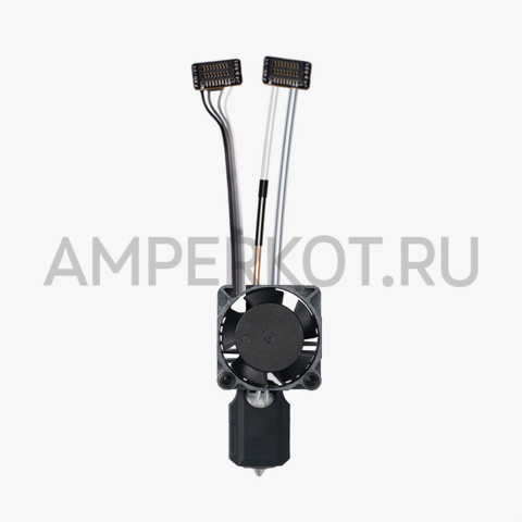Хотэнд в сборе с соплом 0.4 мм из закаленной стали для 3D-принтеров Bambu Lab P1/P1S, фото 2