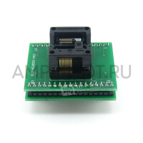 IC- адаптер Waveshare для микросхем в корпусе SSOP20 под DIP34 (Модель B), фото 3