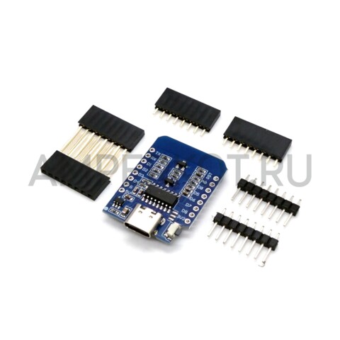 Отладочная плата WEMOS D1 MINI ESP8266EX 4 MB Type-C, фото 3