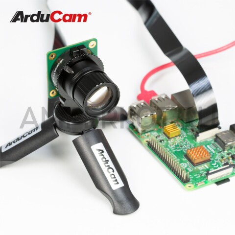 Объектив Arducam для камеры Raspberry Pi HQ, 14°, 25 мм, ручной фокус, CS-Mount CS2325ZM01, фото 4