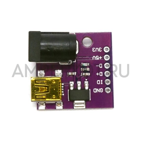 Модуль питания DC099 / MiniUSB 5-12V 3.3V USB data, фото 2