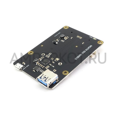 Плата расширения X850 V3.1 mSATA SSD до 1TB для Raspberry Pi, фото 1