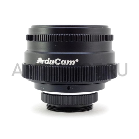 Объектив Arducam для Raspberry Pi HQ Camera и беззеркальных фотоаппаратов 35 mm F1.6 C-CS adapter, фото 2