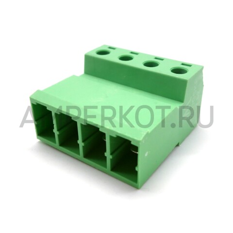 Высокотоковый клеммник (комплект) 2EDGKCM-7.62 4 контакта 300V/10A, фото 5