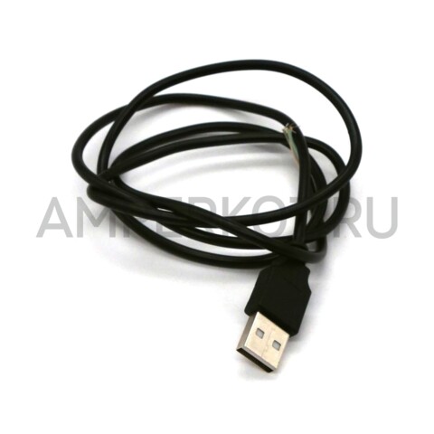 Кабель USB тип A Male 4P 95 СМ, фото 1