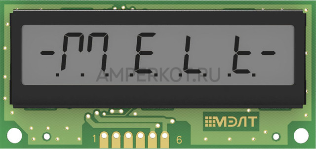 Сегментный ЖК индикатор MT-10T11-3T, фото 1