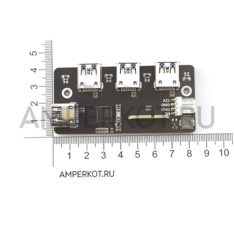 Адаптер Waveshare PCIe - USB 3.2 Gen1 для  платы расширения под Raspberry Pi CM4, фото 8