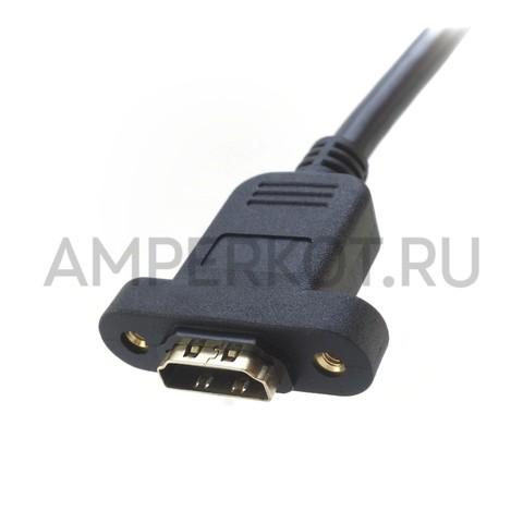 Удлинительный HDMI кабель с креплением 1 метр, фото 2