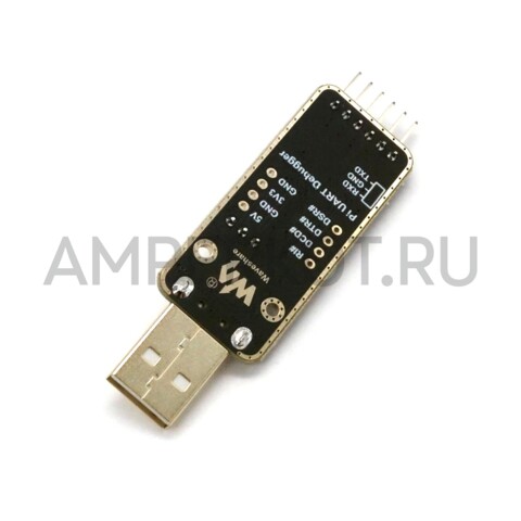 Конвертер Waveshare USB-UART для Raspberry Pi 5, фото 3