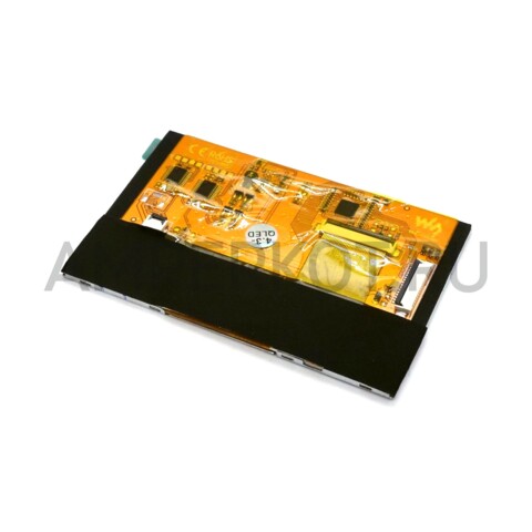 4.3" QLED дисплей Waveshare 800 × 480 DSI Без сенсора для Raspberry Pi, фото 4