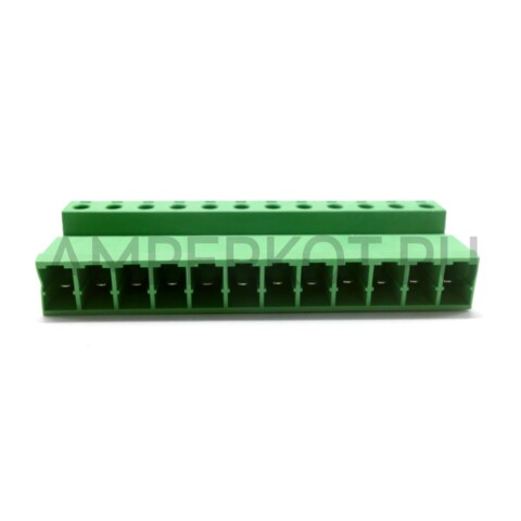 Высокотоковый клеммник (комплект) 2EDGKCM-7.62 12 контактов 300V/10A, фото 8