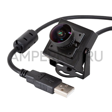2МП USB камера Arducam в металлическом корпусе 1/2.8" CMOS IMX291 WDR микрофон 160° Windows Linux MacOS Android, фото 1