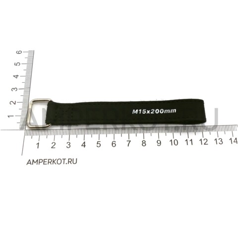 Ремень-стяжка GEPRC для крепления аккумулятора на шасси БПЛА 15x200 мм, фото 1