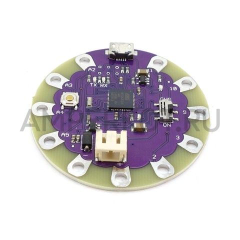 LilyPad USB Board (Arduino-совместимая) ATmega32U4, фото 1