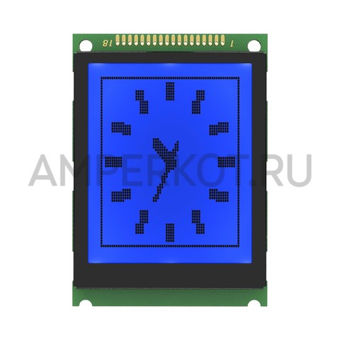 Графический LCD дисплей MT-6464B-2FLB, фото 3